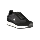 Calvin Klein Black Leather Women Sneaker
